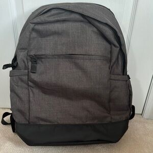 Men's Black and Gray Backpack